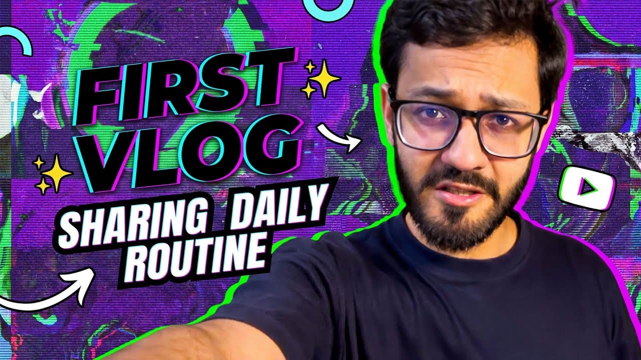 FIRST VLOG 😍 | Introduction, Daily Routine & Behind The Scenes of Emaan’s 1st Shoot 🎬✨