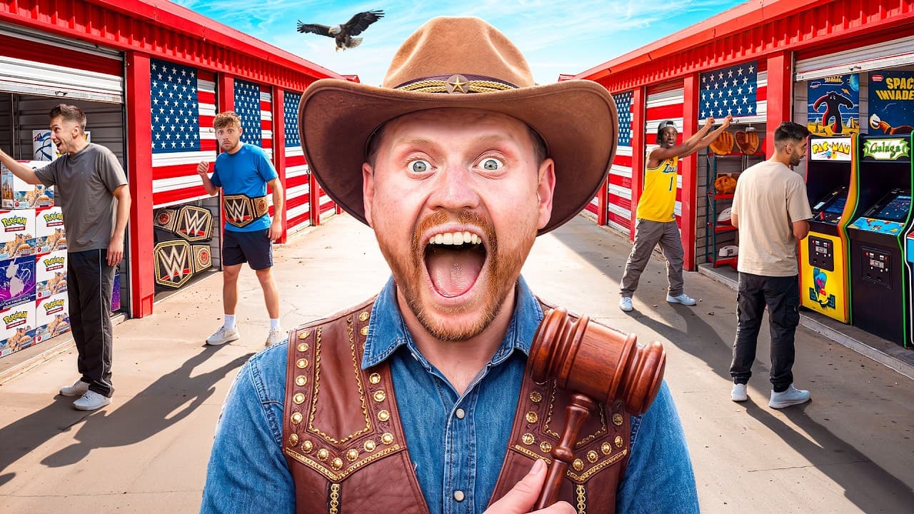 We Bought 10 Abandoned Storage Units in AMERICA and made $_____