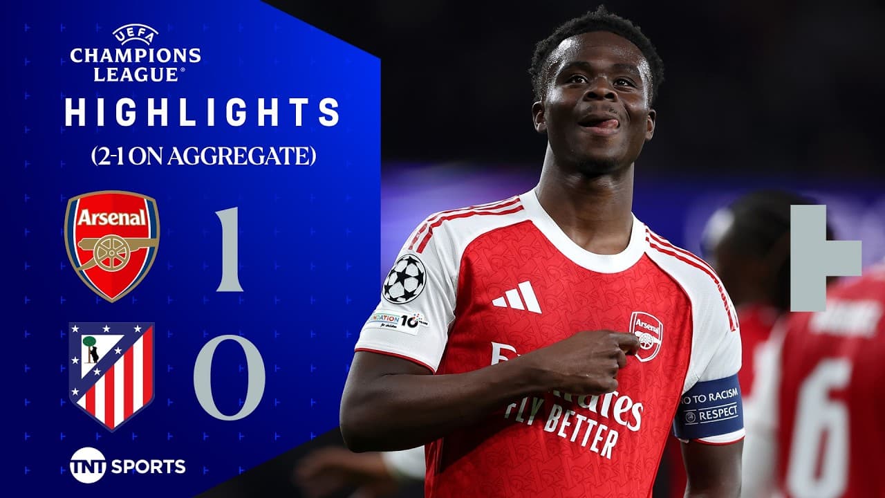 20 Year Wait Is Over🤯 | Arsenal 1-0 Atletico Madrid ( 2-1 on AGG) | UEFA Champions League Highlights