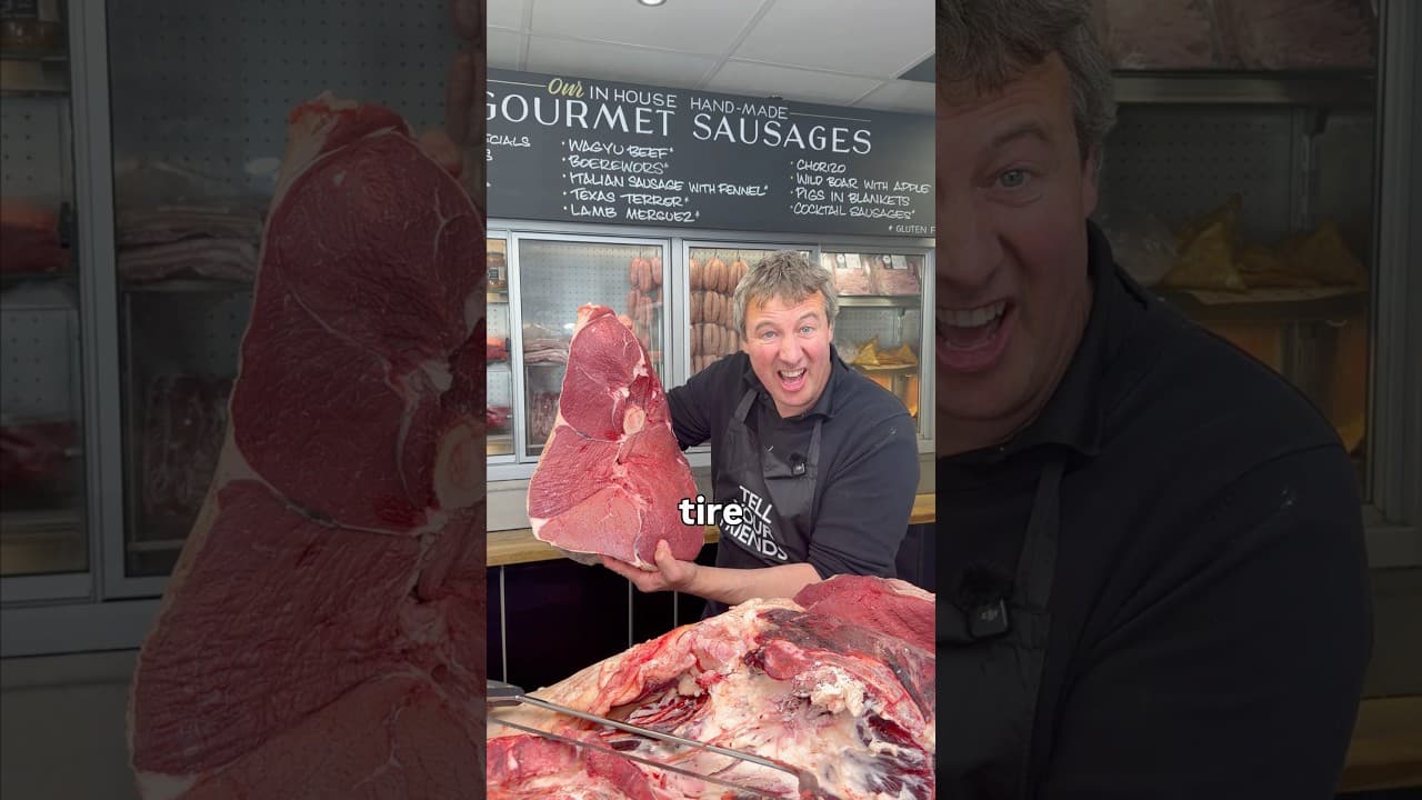 Don’t try this at Home: Caveman Steak 🥩 💪
