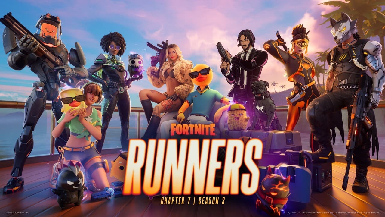 Chapter 7 Season 3: Runners | Official Gameplay Trailer