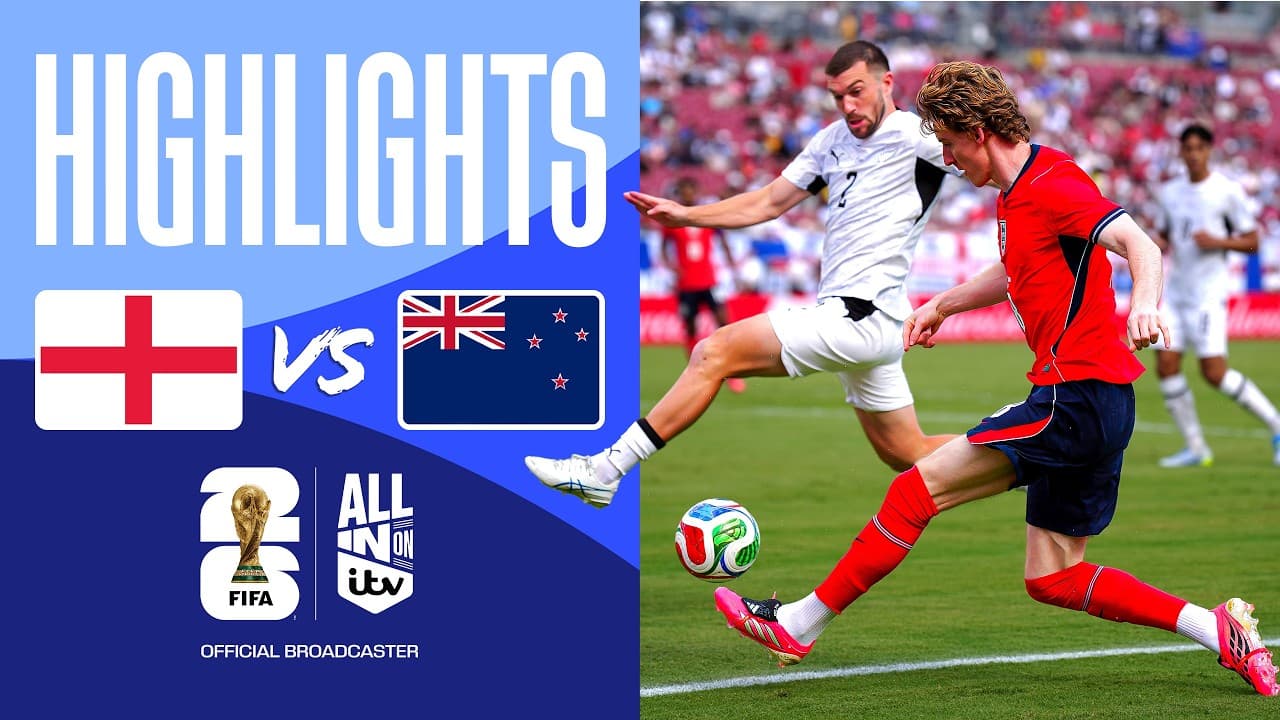HIGHLIGHTS: England v New Zealand | World Cup Warm-Up Friendly