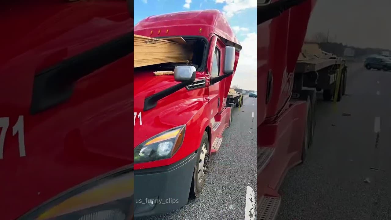 Truck fail😔😔#truck #trucklife #ohno#fyp