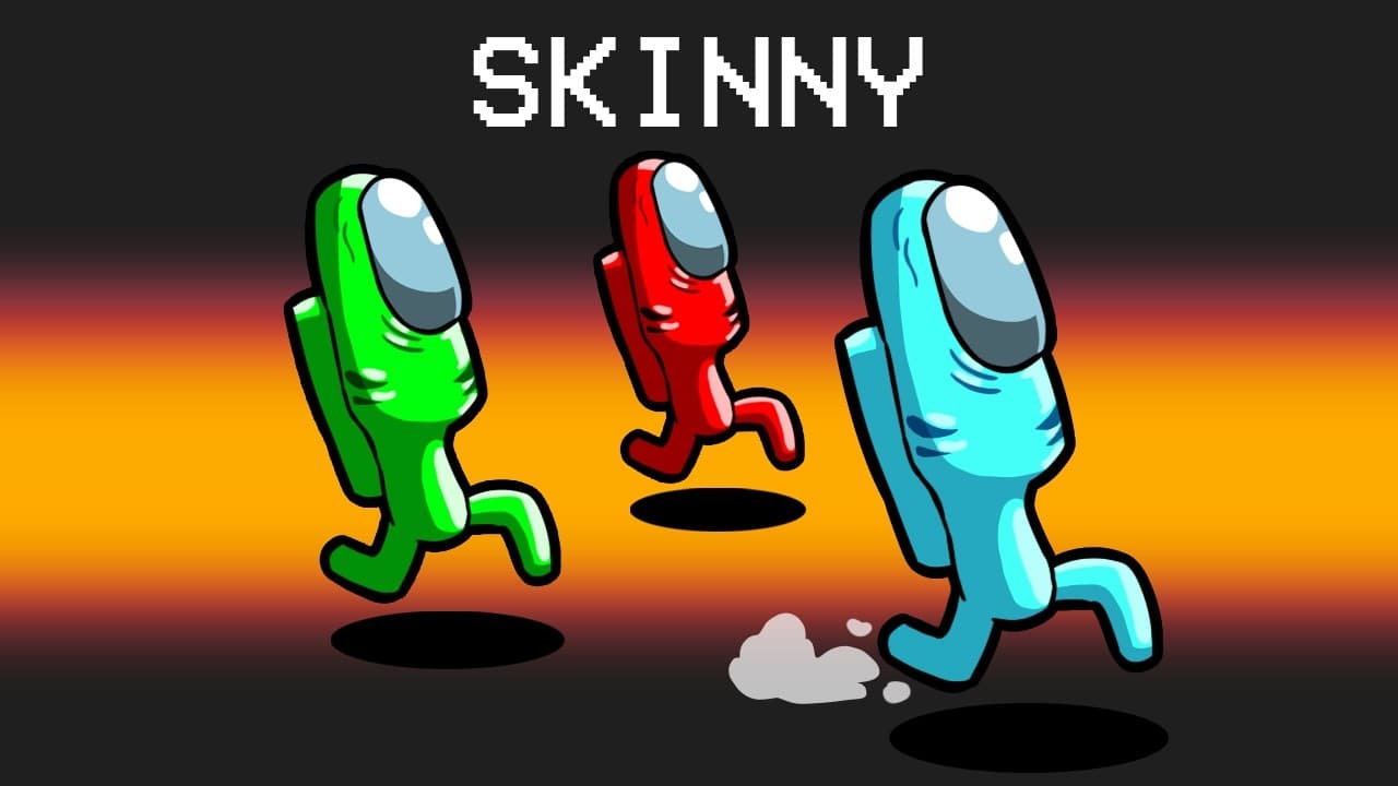 NEW Skinny CREWMATE in Among Us