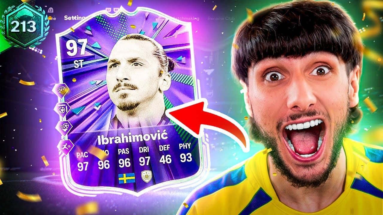I Made Ibrahimovic The Best Card In FC26!
