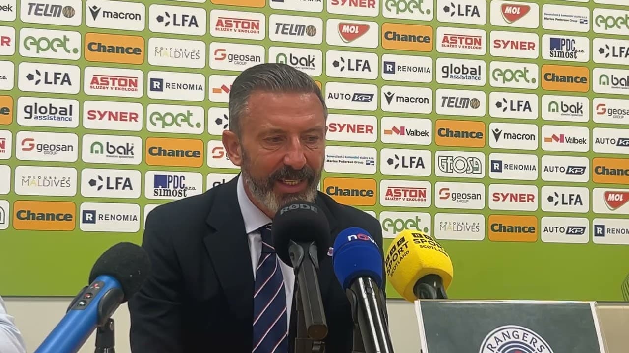 Derek McInnes' FULL presser as Rangers crash out of Europe