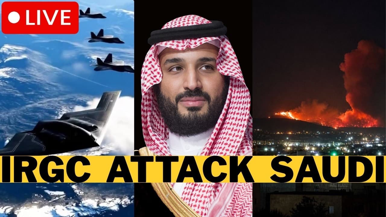 LIVE: U.S. Strikes Iran’s Power Plants - War Reaches Saudi Arabia