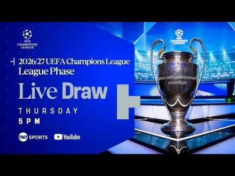 UEFA Champions League 2026/27 League Phase Draw 🏆
