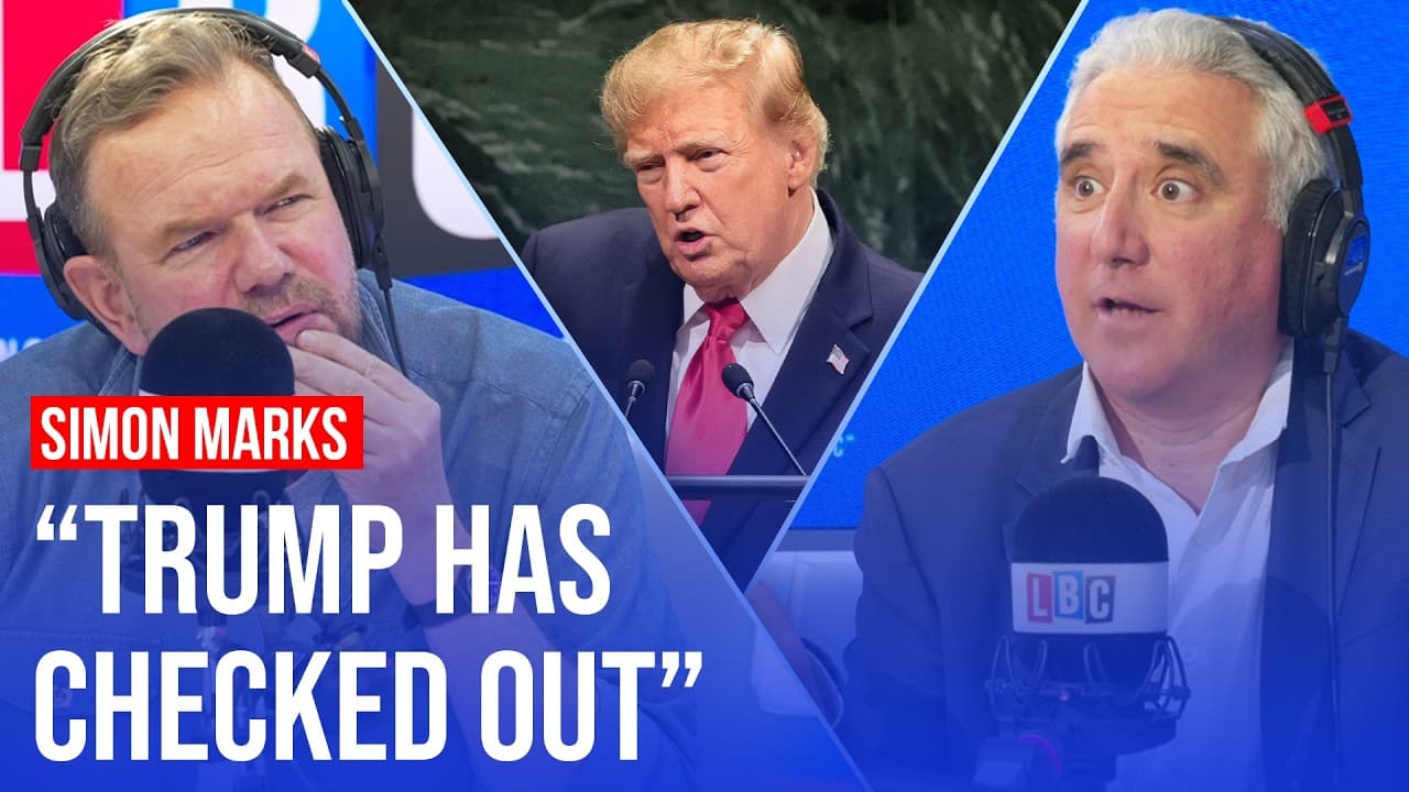 'Complete Dr Evil stuff': Simon Marks analyses Trump's UN speech