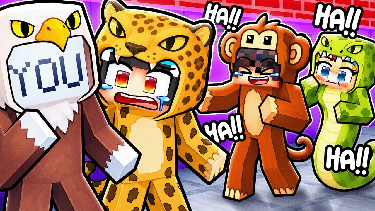 You Join Omz's FIRST DAY in ANIMAL SCHOOL!
