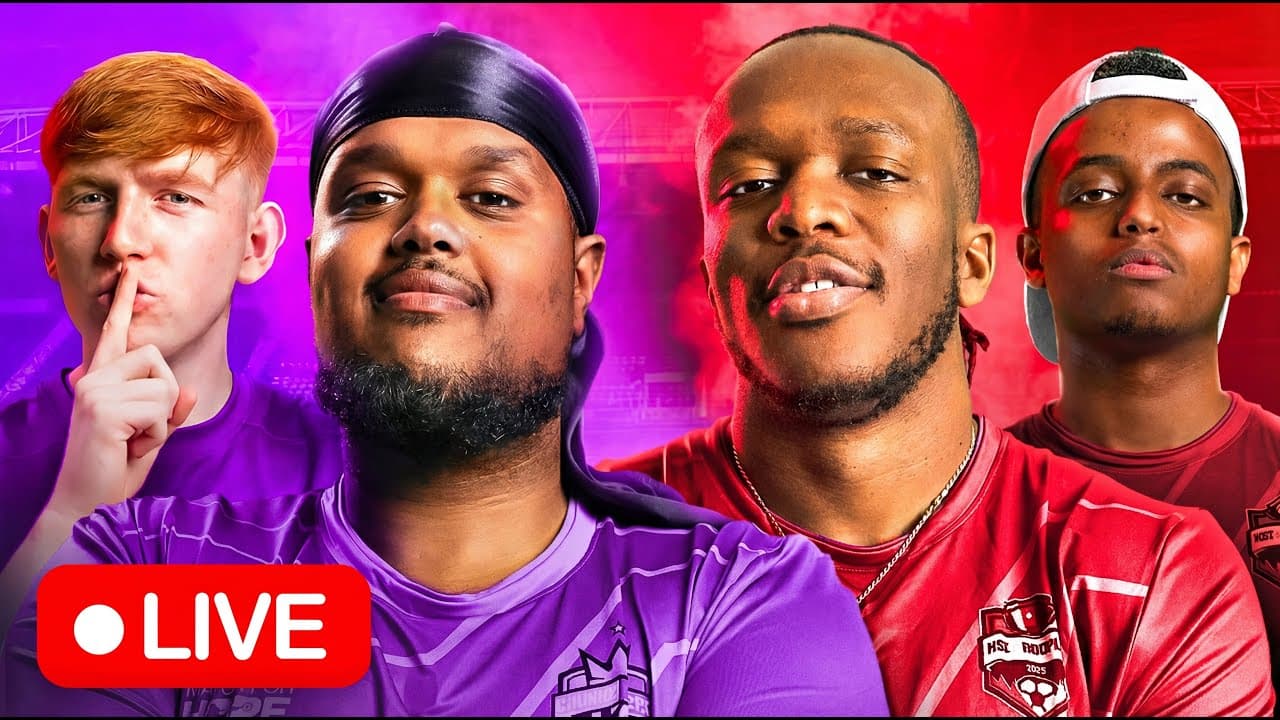CHUNKZ  vs KSI and AboFlah | Match For Hope