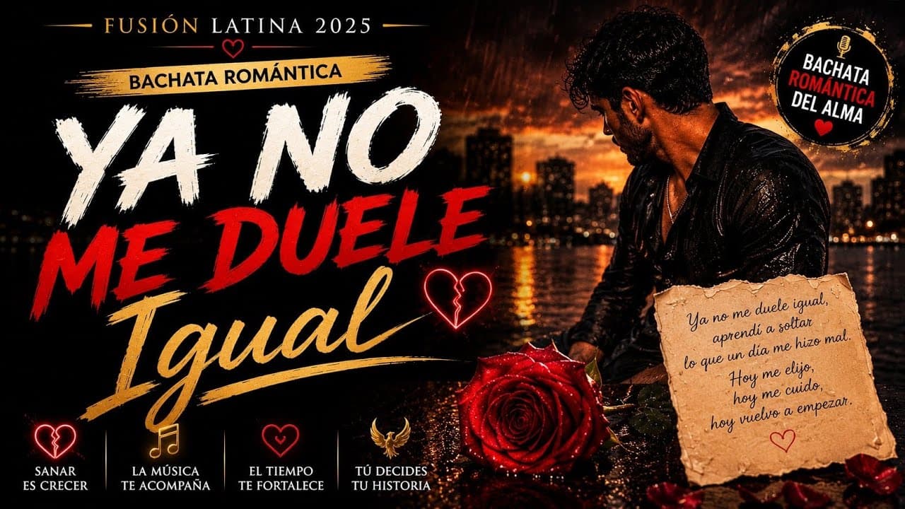Ya No Me Duele Igual ❤️‍🩹 | Bachata Romántica 2026 | Fusión Latina 2025