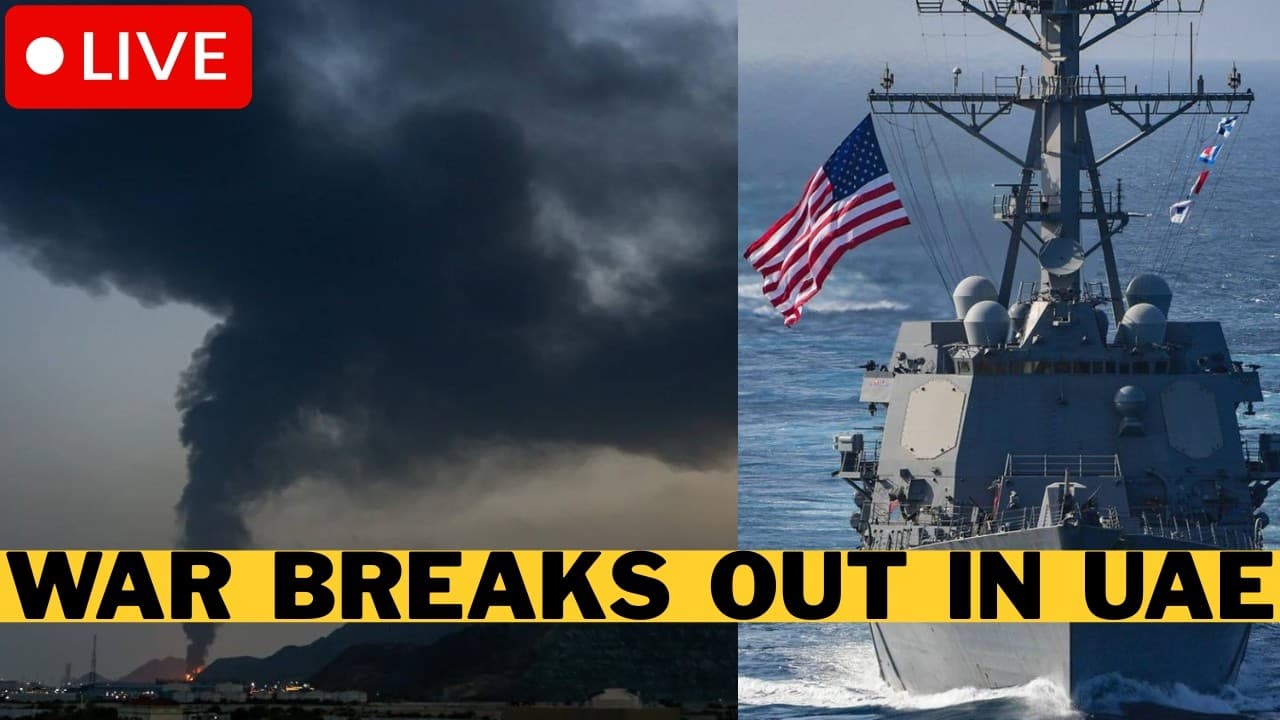 BREAKING: IRGC Launch WAR On UAE - Missiles From Iran Target Dubai - U.S. Navy Enter Hormuz