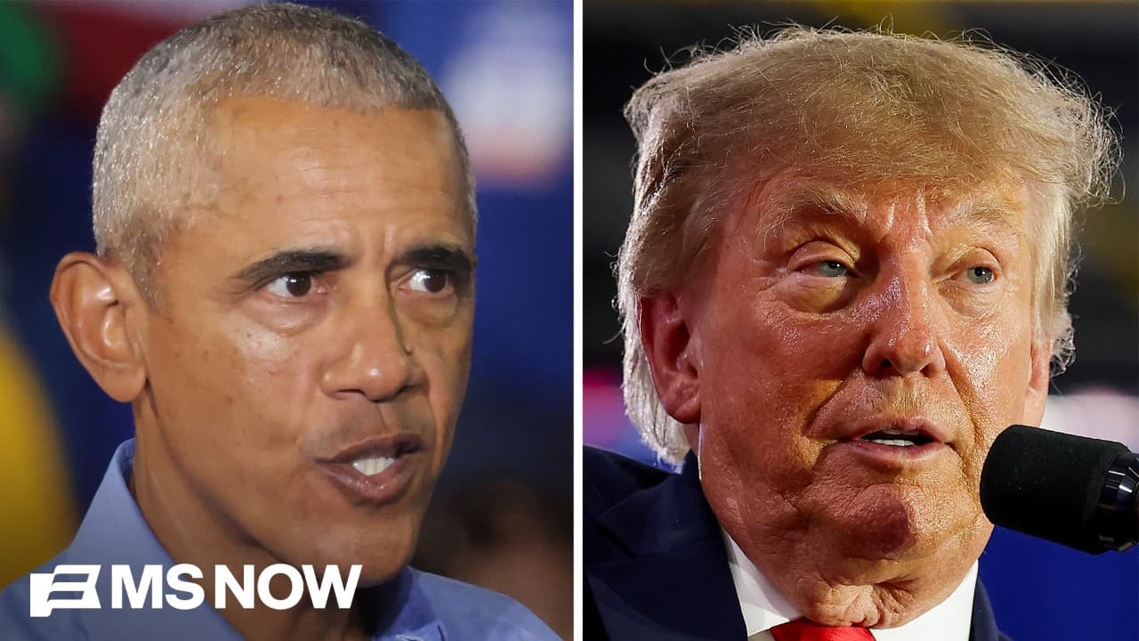 Obama SLAMS Trump directly for rising cost of living as he stumps for Democrats in Ohio 