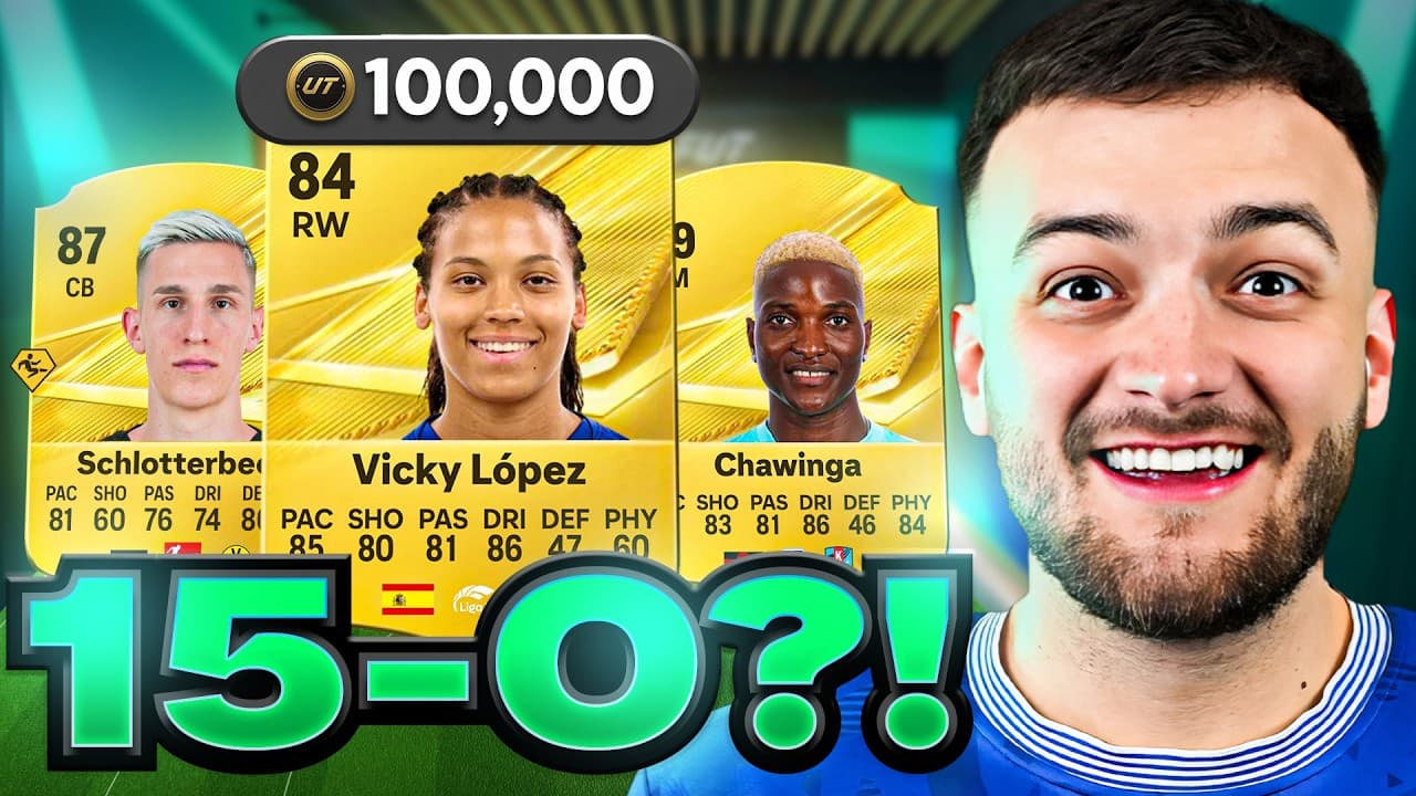 I GOT 15-0 WITH THE BEST 100K TEAM!!