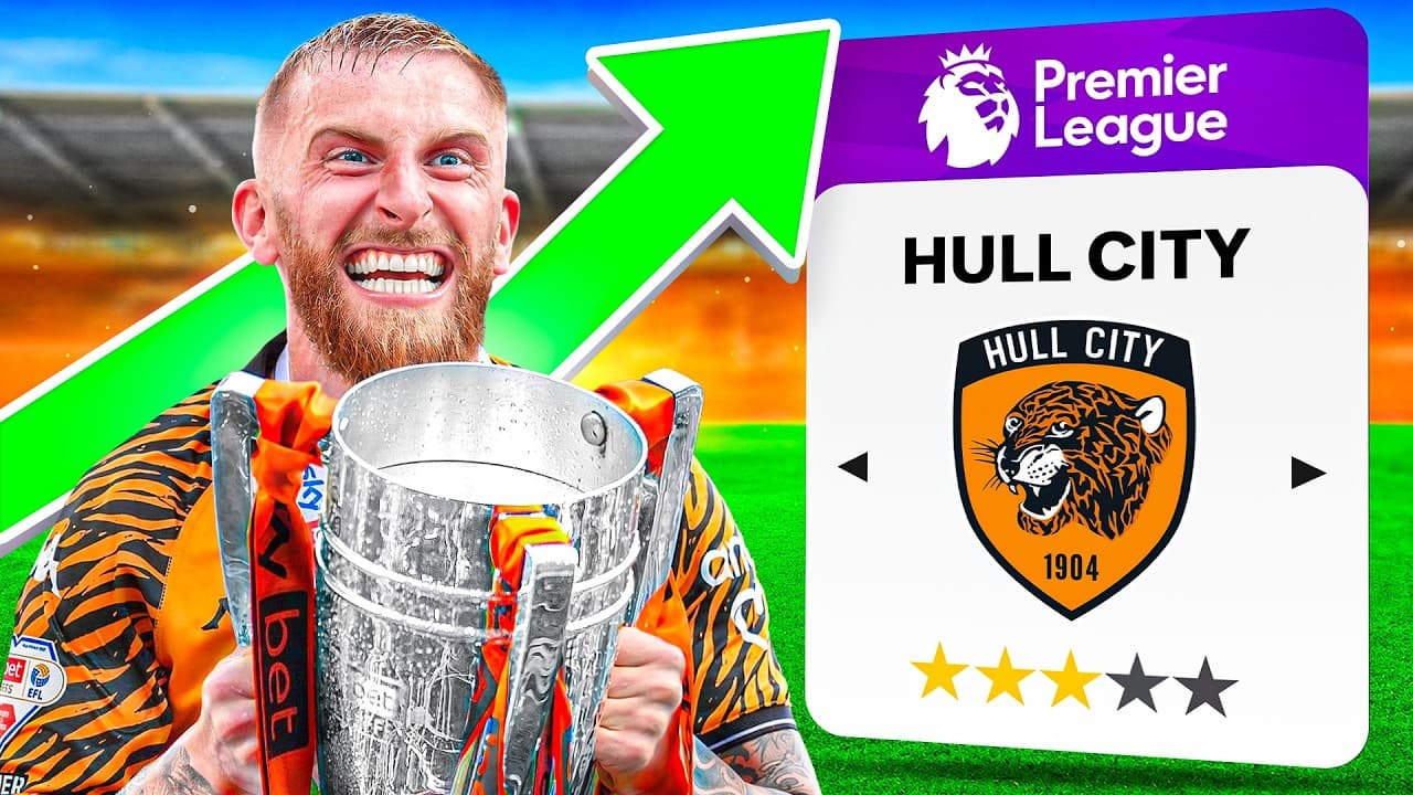 I Manage Hull City after Premier League Promotion…