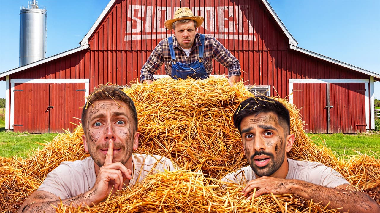 SIDEMEN HIDE & SEEK ON A FARM
