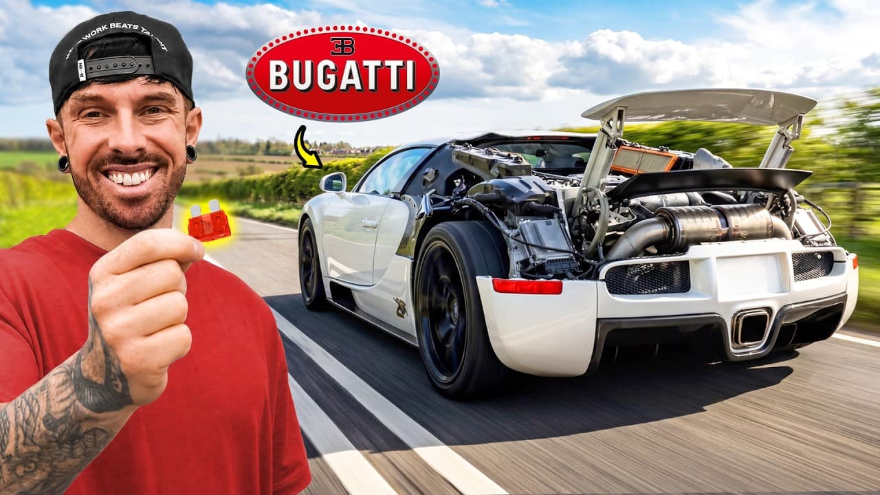 I FIXED MY BUGATTI VEYRON FOR $3 THEN DROVE IT