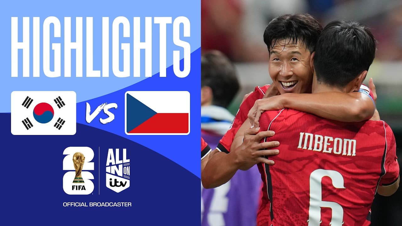 HIGHLIGHTS - South Korea v Czech Republic | Hwang In-beom sparks comeback | FIFA World Cup 2026