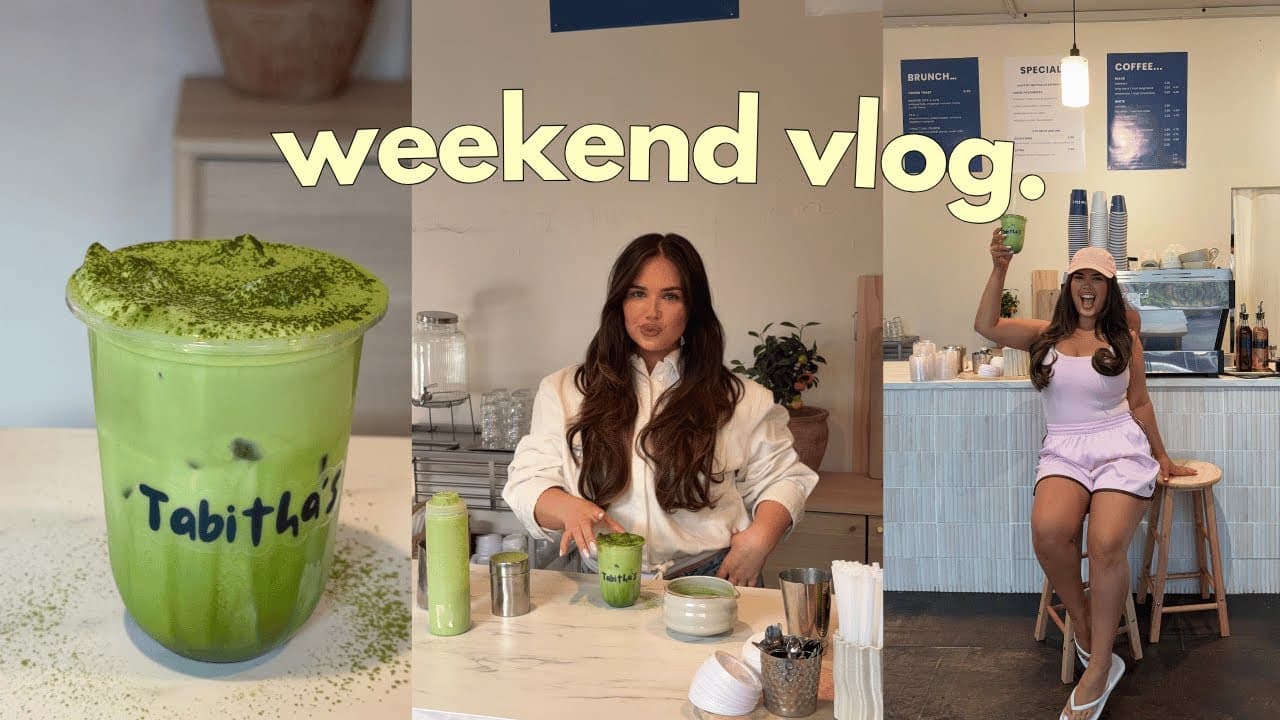MY OWN MATCHA & EVENT IN MCR?!? 😝🍵💕 | weekend vlog!!!!! 