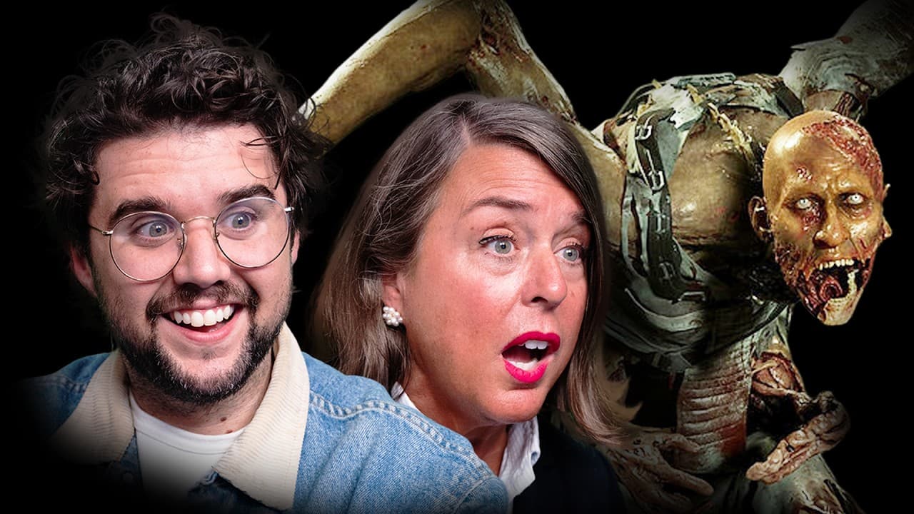 Showing Our Moms A Horror Game