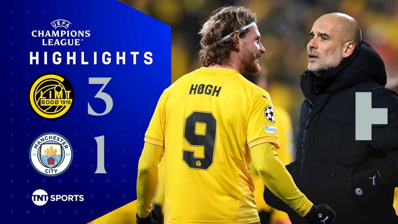 Glimt Demolish City! 🤯 | Bodo/Glimt 3-1 Man City | UEFA Champions League Highlights