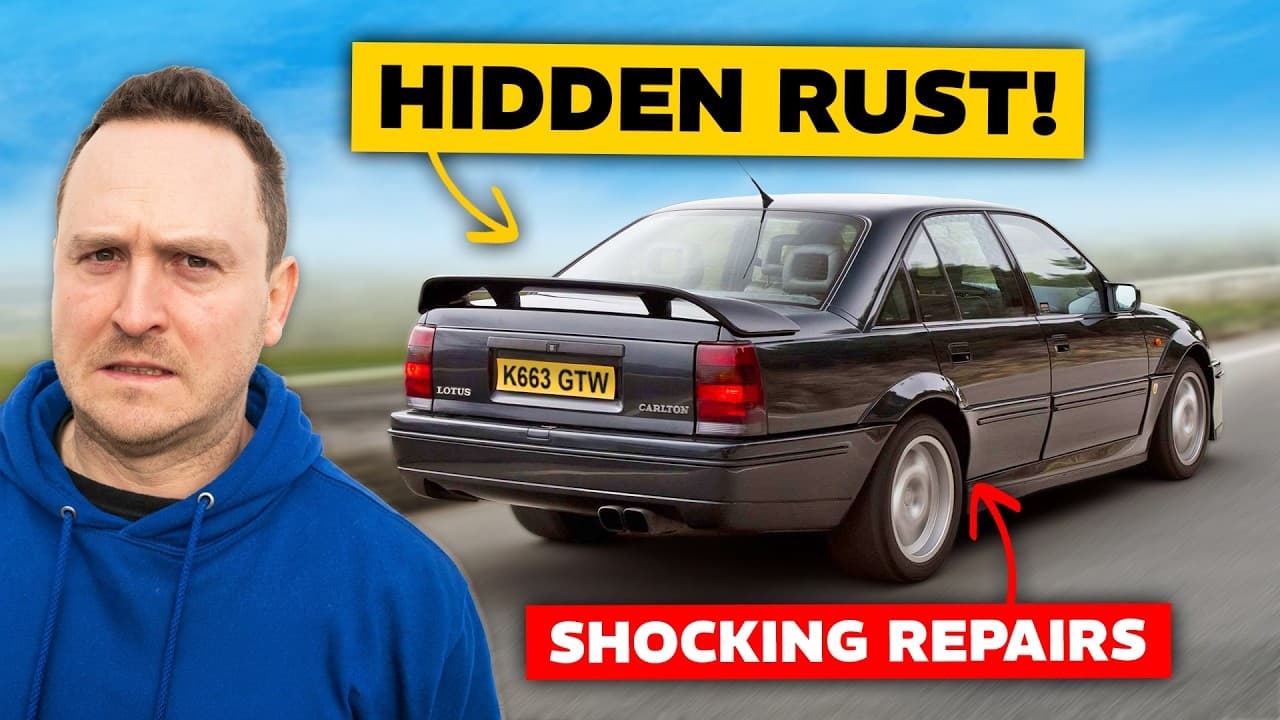 My CHEAP Lotus Carlton Is Held Together With Bathroom Sealant...