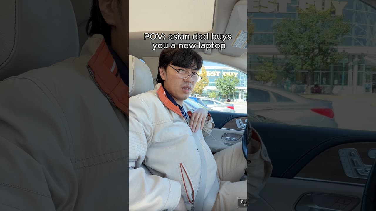 AI research funded by Asian dad with the MSI Raider 16 HX @MSI_USA  #comedyskit #growingupasian