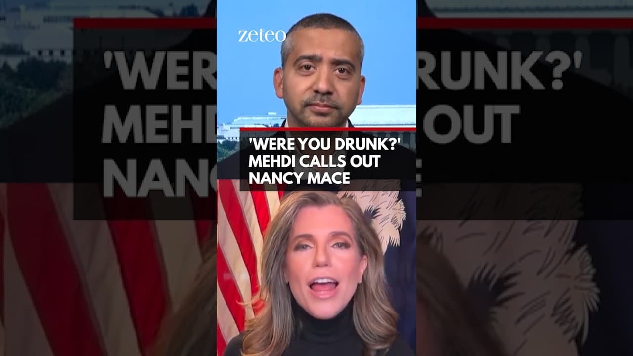 'Were You Drunk?' Mehdi Calls Out Nancy Mace