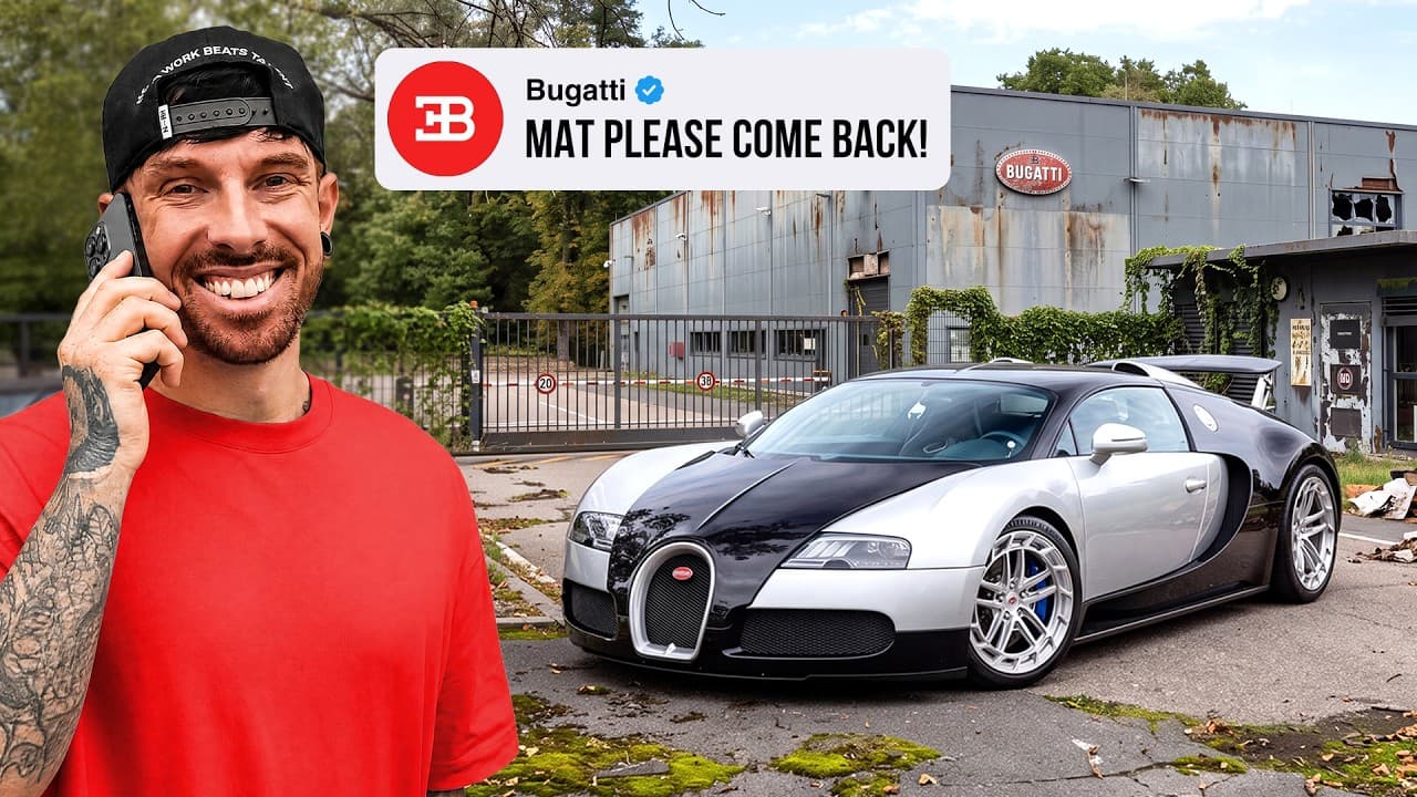 BUGATTI RESPONDED TO ME VISITING THEIR HQ