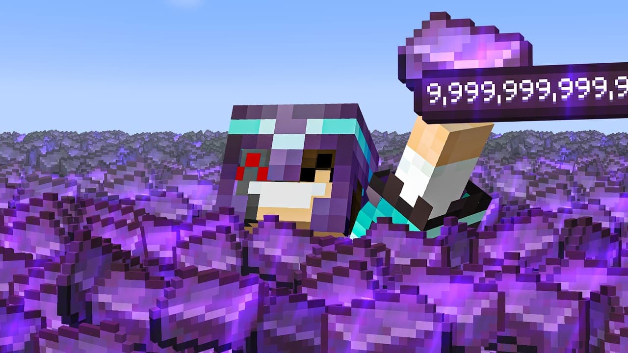 Minecraft, But Your Netherite = Your Money