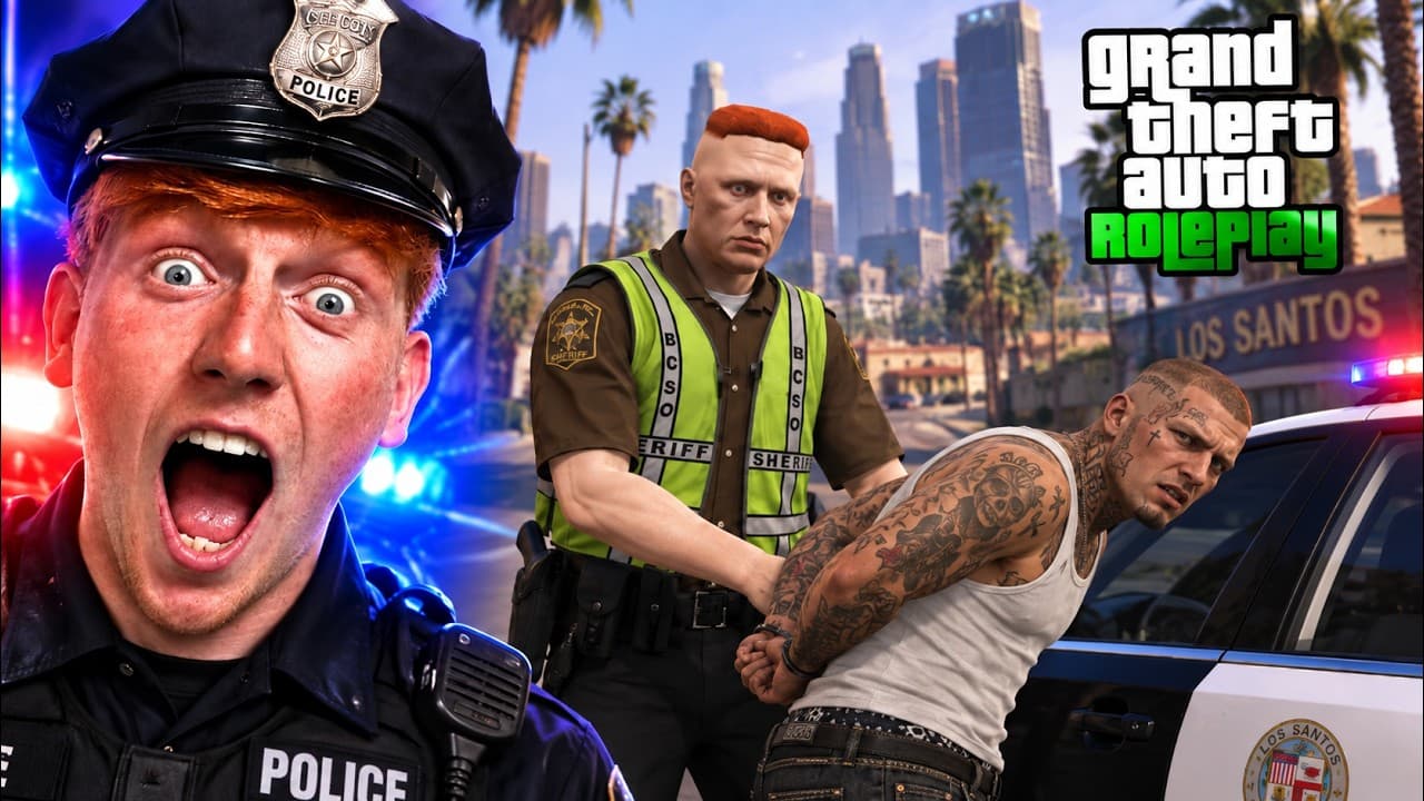 I Made My First Arrest on GTA RP | Ep. 2