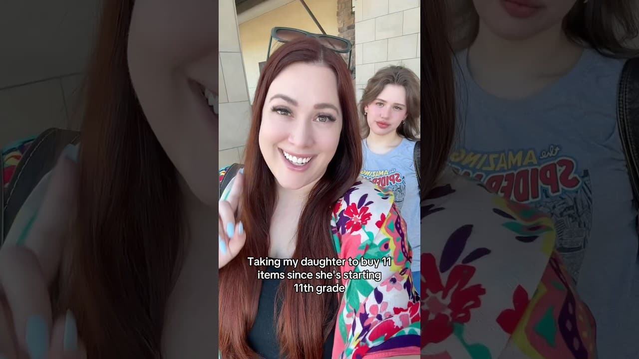 Buying my daughter 11 things because she’s going into 11th grade!🛍️ #backtoschool