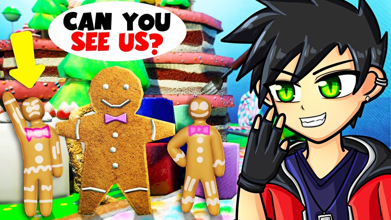 HIDE AND SEEK IN CANDYLAND! Meccha Chameleon!
