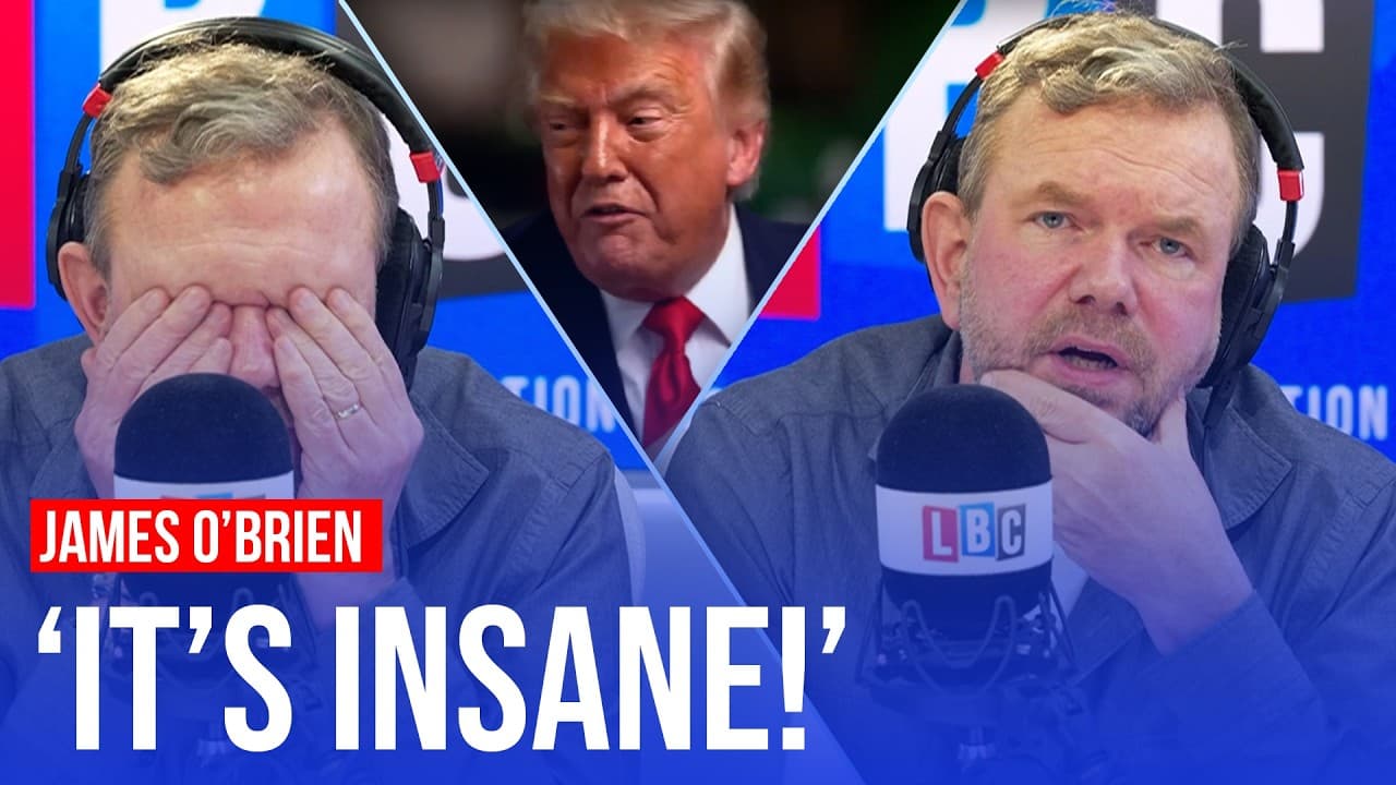 'Absolute meltdown’ | James O’Brien reacts to Trump’s NBC interview walkout