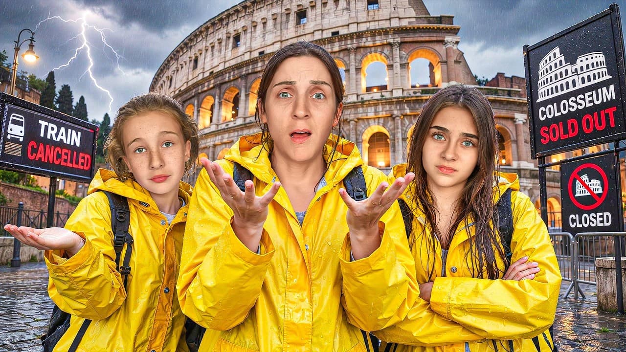 The Day EVERYTHING went WRONG in Rome!! ⛈😢