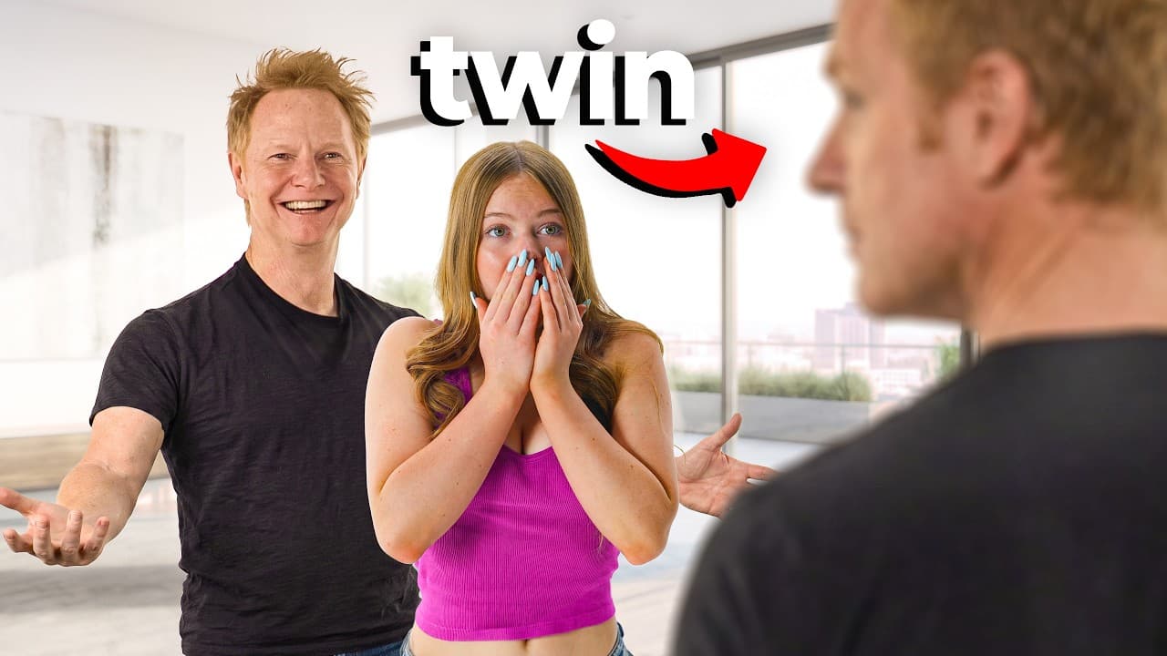 Meeting My Dad's TWIN For The First Time YouTube thumbnail