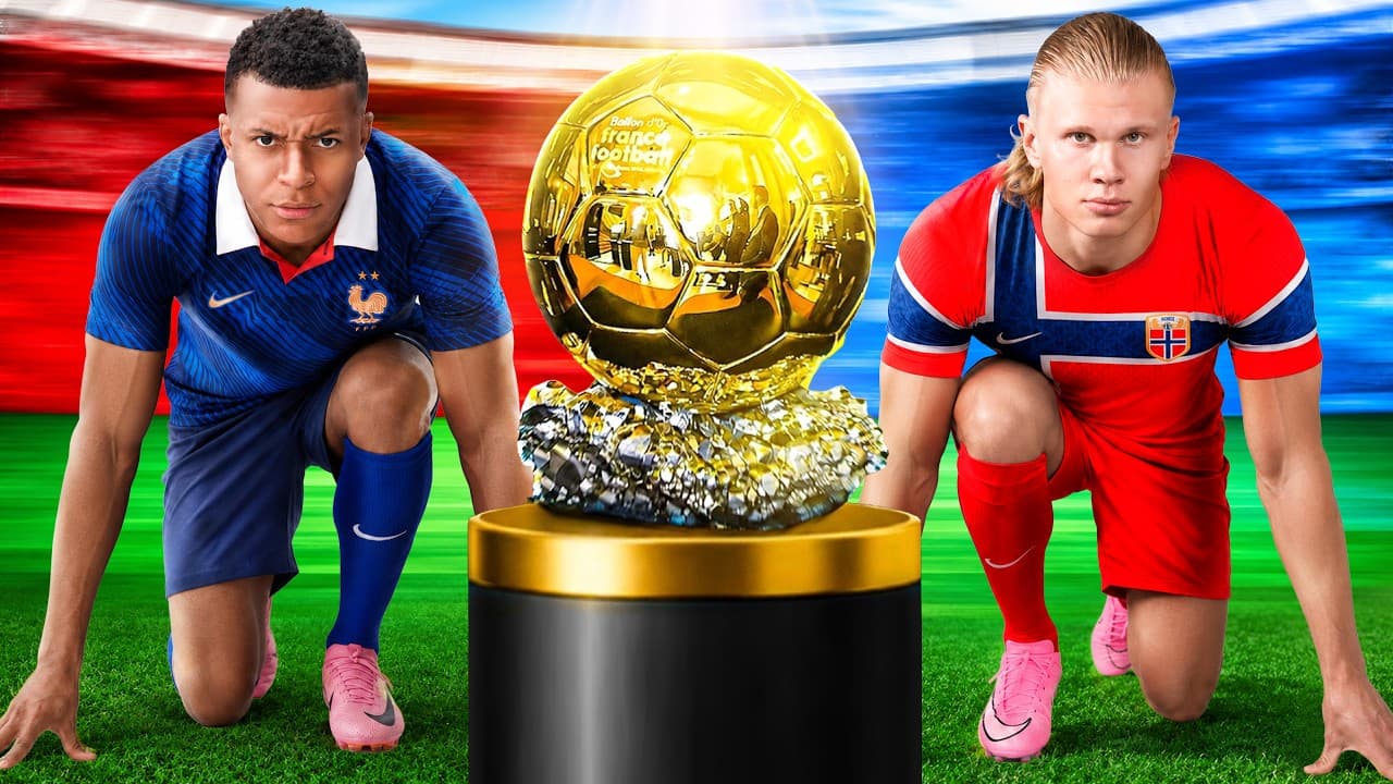 Race to Ballon d'Or...Mbappe vs Haaland
