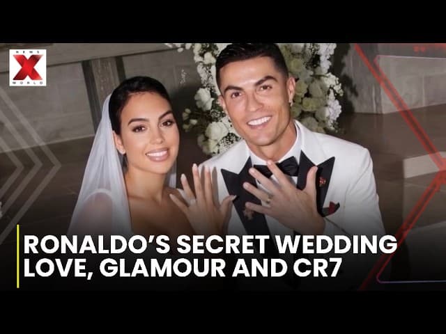 Ronaldo And Georgina Rodriguez’s Portugal Wedding Becomes Wedding Of The Year | NewsX World