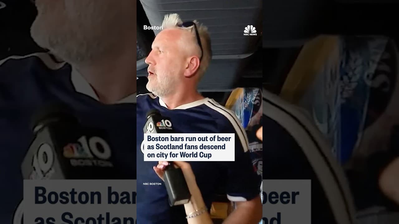 Boston bars run out of beer as Scotland fans descend on city for World Cup
