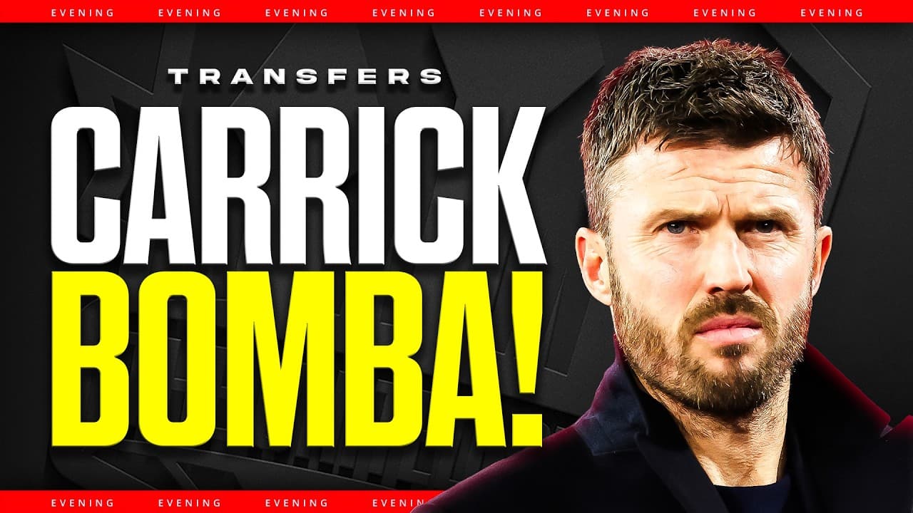 Carrick's BIG Transfer Hint! Man Utd Transfer News