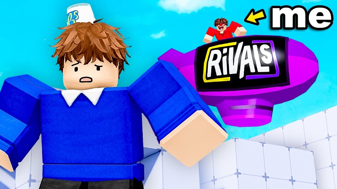 Hiding Outside The Map To Cheat In Rivals Hide & Seek!!