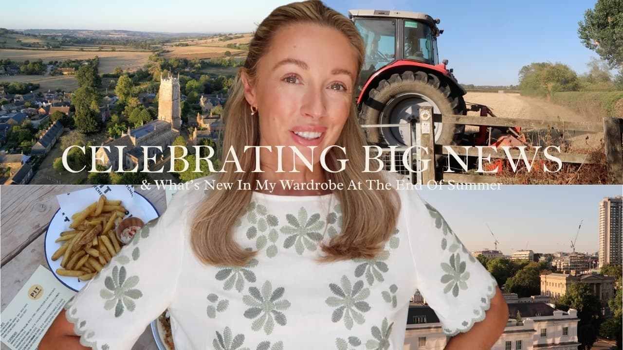Celebrating Big News… Countryside & London Vlog 🌻