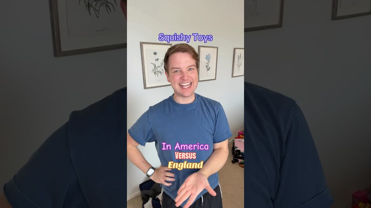 Squishy Toys In America Versus England!