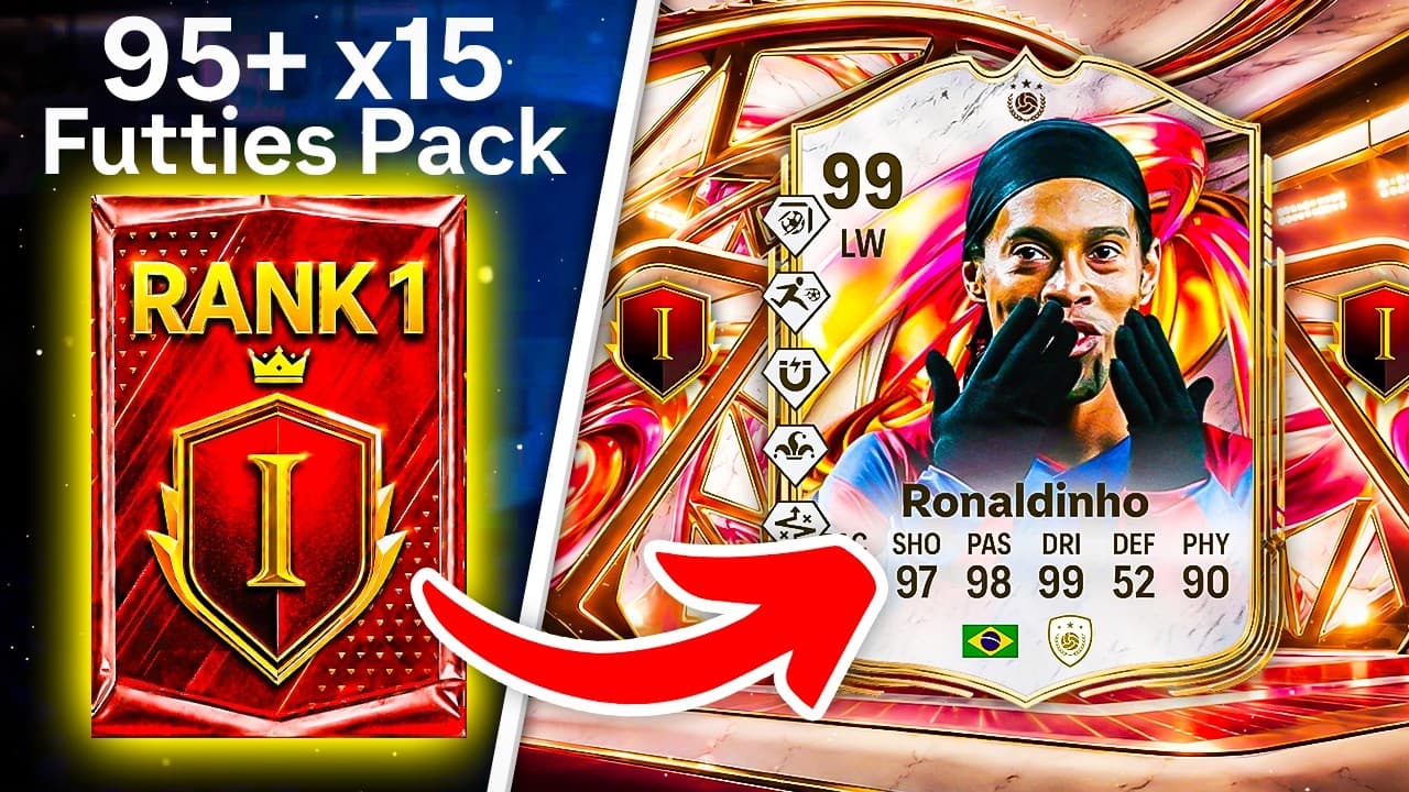 I PACKED AN INSANE FUTTIES! 🔥 MY 2x RANK 1 CHAMPS REWARDS - FC 26 Ultimate Team