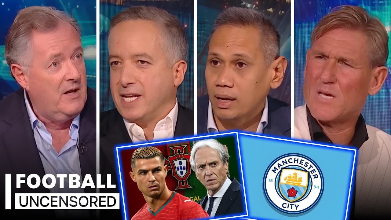 ‘He LIED To Ronaldo!’ Piers Morgan On Portugal Manager Fallout + Como President SLAMS City Cheating