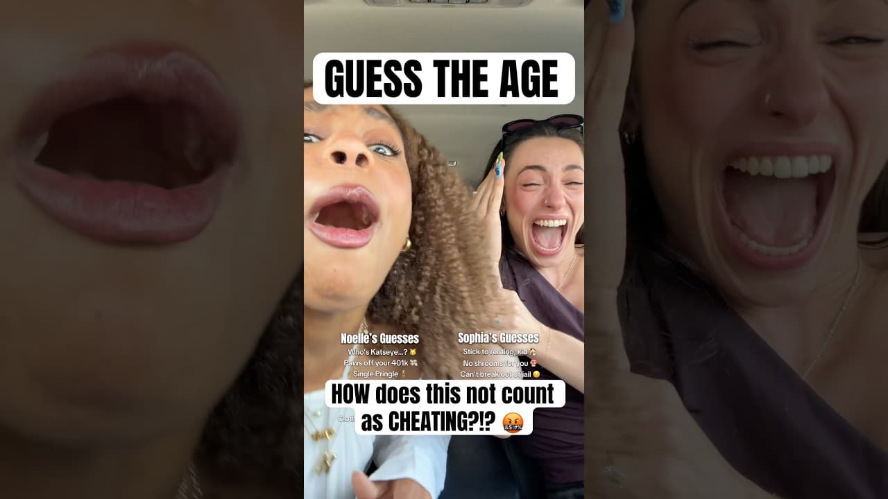 Why did this round genuinely make me FEAR FOR MY LIFE?!? ππ #besties #bestiesforever #guesstheage