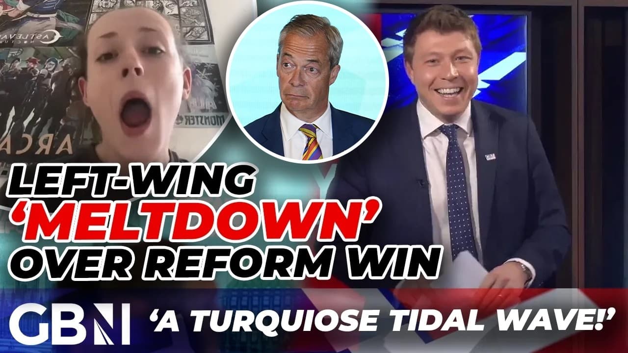 Patrick Christys reacts to left-wing 'MELTDOWN' over Reform UK's election victories