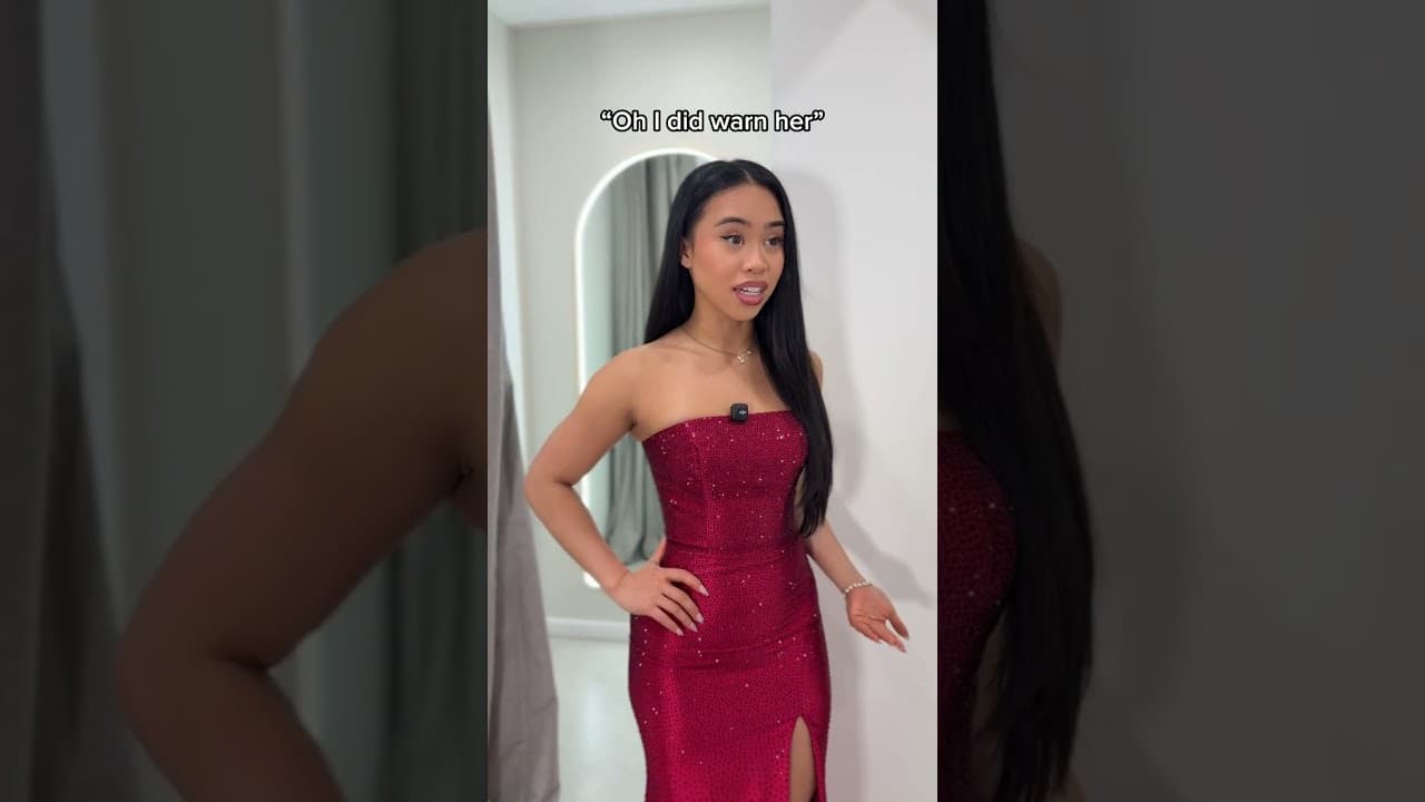 POV: Besties Dont Copy, They....  #prom #dressess #dress #horror #scary #fashion