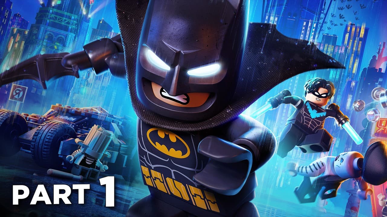 LEGO BATMAN Legacy of the Dark Knight Walkthrough Gameplay Part 1 - INTRO (FULL GAME)